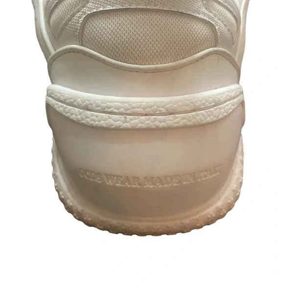 GCDS Skate Sneaker White Size 8.5 - Picture 4 of 5